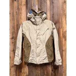 Vintage Burton Snowboard Jacket Unisex M Tan Gorpcore Winter Coat Alpine‎ Snow